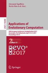 Enlarge image Cover: Applications of Evolutionary Computation - Springer
