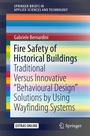 Cover: Fire Safety of Historical Buildings - Springer
