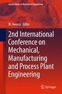 Cover: 2nd International Conference on Mechanical, Manufacturing and Process Plant Engineering - Springer