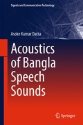 Cover: Acoustics of Bangla Speech Sounds - Springer
