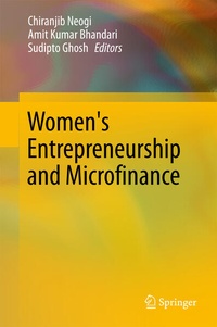 Enlarge image Cover: Women's Entrepreneurship and Microfinance - Springer