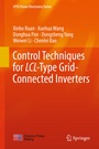 Cover: Control Techniques for LCL-Type Grid-Connected Inverters - Springer