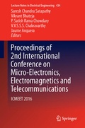 Cover: Proceedings of 2nd International Conference on Micro-Electronics, Electromagnetics and Telecommunications - Springer