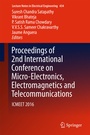 Cover: Proceedings of 2nd International Conference on Micro-Electronics, Electromagnetics and Telecommunications - Springer