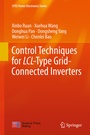 Cover: Control Techniques for LCL-Type Grid-Connected Inverters - Springer