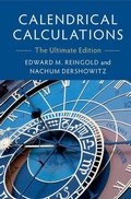 Cover: Calendrical Calculations - Cambridge University Press