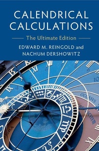 Enlarge image Cover: Calendrical Calculations - Cambridge University Press