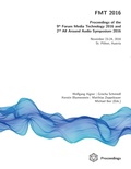 Cover: Fmt 2016 - Proceedings of the 9th Forum Media Technology and 2nd All Around Audio Symposium - Lulu.com