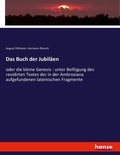 Cover: Das Buch der Jubilaeen - Hansebooks