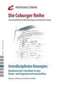 Cover: Interdisziplin&auml;re Konzepte: Akademisches Schreiben in den Natur- und Ingenieurwissenschaften - A7-24 Aumann