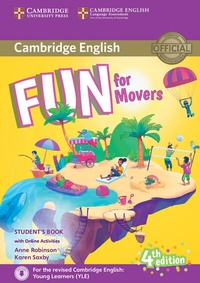Enlarge image Cover: Fun for Movers 4th Edition - Klett