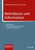 Cover: Betriebsrat und Information - Manz