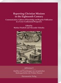 Cover: Reporting Christian Missions in the Eighteenth Century - Harrassowitz Verlag