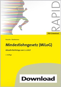 Abbildung von: Mindestlohngesetz (MiLoG) - NWB