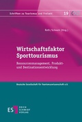 Cover: Wirtschaftsfaktor Sporttourismus - Erich Schmidt Verlag