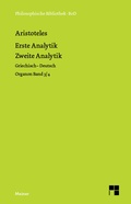 Cover: Erste Analytik. Zweite Analytik - Meiner