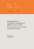 Cover: New approaches to development cooperation in middle-income countries - German Institute of Development and Sustainability (IDOS) gGmbH