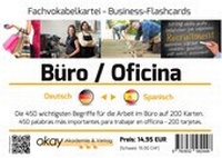 Abbildung von: Fach - Vokabelkartei "Büro / Office / Arbeitsplatz" - Deutsch - Spanisch - OKAY-Akademie und Verlag