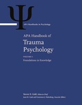 Cover: APA Handbook of Trauma Psychology - American Psychological Association