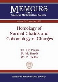 Abbildung von: Homology of Normal Chains and Cohomology of Charges - American Mathematical Society