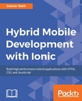 Cover: Hybrid Mobile Development with Ionic - Packt Publishing
