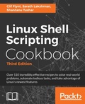 Cover: Linux Shell Scripting Cookbook, Third Edition - Packt Publishing