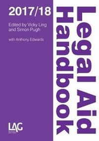 Enlarge image Cover: Lag Legal Aid Handbook 2017/18 - Legal Action Group