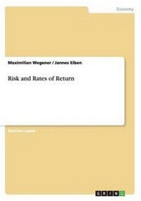 Enlarge image Cover: Risk and Rates of Return - GRIN Verlag