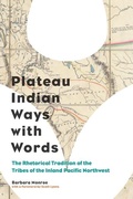 Cover: Plateau Indian Ways with Words - University of Pittsburgh Press
