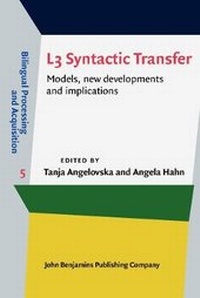 Enlarge image Cover: L3 Syntactic Transfer - John Benjamins Publishing Co