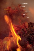 Cover: Seasonal Works with Letters on Fire - Wesleyan University Press
