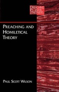 Cover: Preaching and Homiletical Theory - Chalice Press