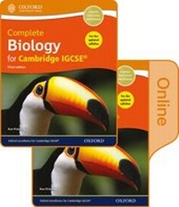 Enlarge image Cover: Complete Biology for Cambridge IGCSE (R) Print and Online Student Book Pack - Oxford University Press