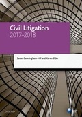 Cover: Civil Litigation 2017-2018 - Oxford University Press