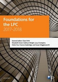 Enlarge image Cover: Foundations for the LPC 2017-2018 - Oxford University Press