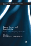 Cover: Events, Society and Sustainability - Routledge