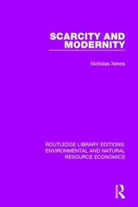 Abbildung von: Scarcity and Modernity - Routledge