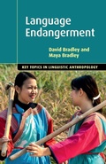 Cover: Language Endangerment - Cambridge University Press