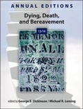 Cover: Annual Editions: Dying, Death, and Bereavement 13/14 - McGraw-Hill Professional