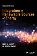 Cover: Integration of Renewable Sources of Energy - Wiley