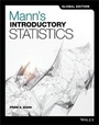 Cover: Mann's Introductory Statistics - Wiley