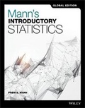 Cover: Mann's Introductory Statistics - Wiley
