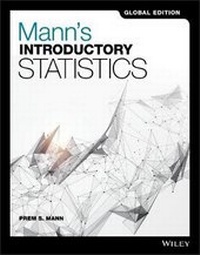 Enlarge image Cover: Mann's Introductory Statistics - Wiley