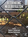 Cover: Rethinking Neoliberalism - Routledge