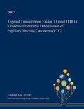 Cover: Thyroid Transcription Factor 1 Gene(titf1) - Open Dissertation Press