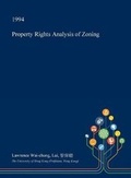 Cover: Property Rights Analysis of Zoning - Open Dissertation Press