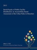 Cover: Social Equity of Public Facility Distribution - Open Dissertation Press