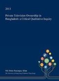 Bild: Private Television Ownership in Bangladesh - Open Dissertation Press