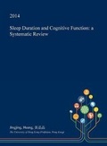 Cover: Sleep Duration and Cognitive Function - Open Dissertation Press