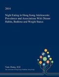 Cover: Night Eating in Hong Kong Adolescents - Open Dissertation Press